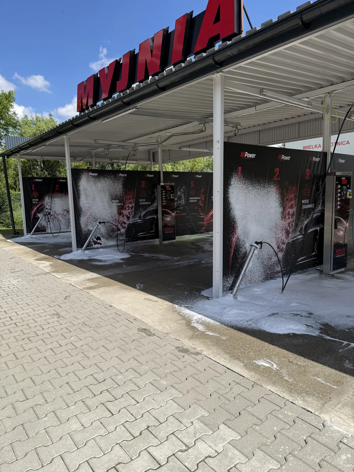Myjnia samoobsługowa MPower w Mysłowicach